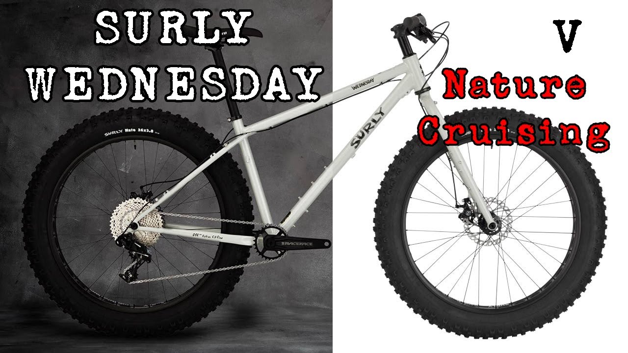 Riding my Surly Wednesday around a beautiful place.