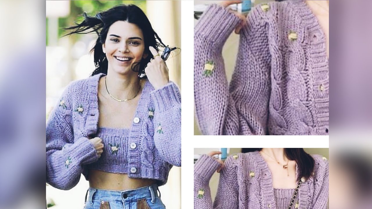 kendall jenner hırkası :) son hali