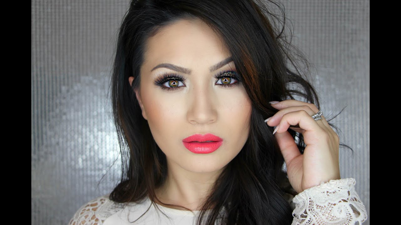 Bronze Sparkle & Bright Lips {Colourpop Tutorial} | Ft. Danna Ann