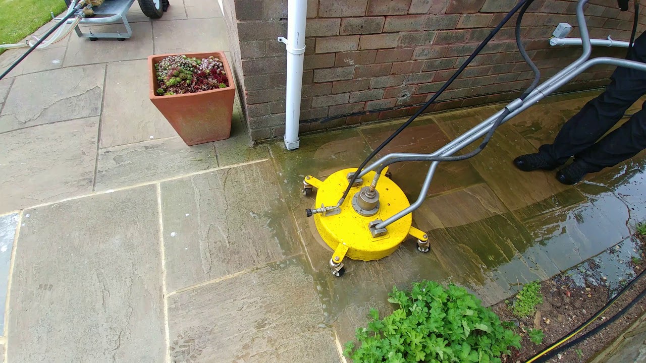 Jet wash - patio cleaning 2018