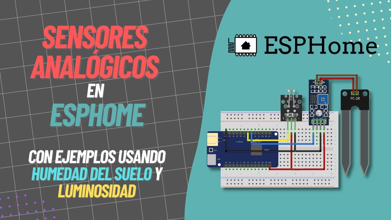 Sensores Analógicos con EspHome: Lectura y calibración.