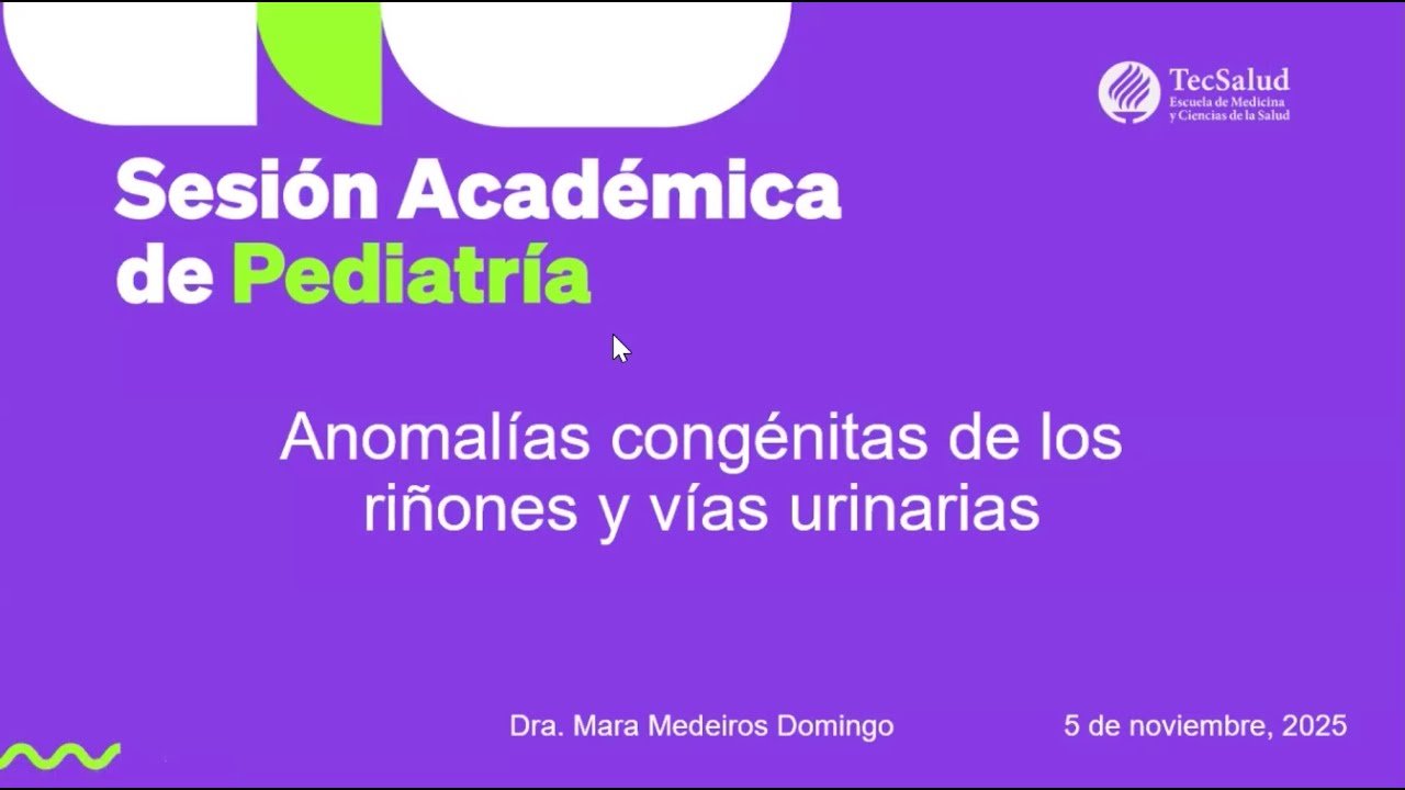 Anomalías congénitas de los riñones y vías urinarias