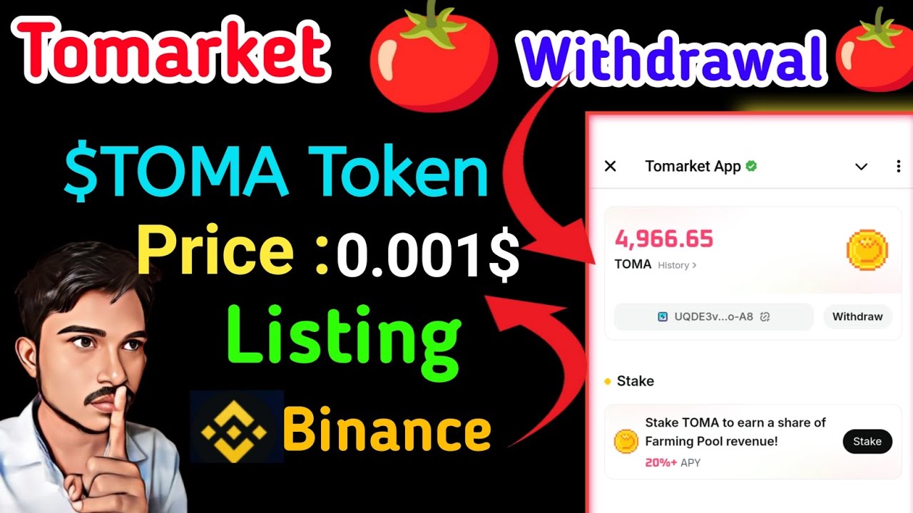 Tomarket Token Price || Tomarket $TOMA Price || Tomarket Listing Date || Tomarket Airdrop Withdrawal