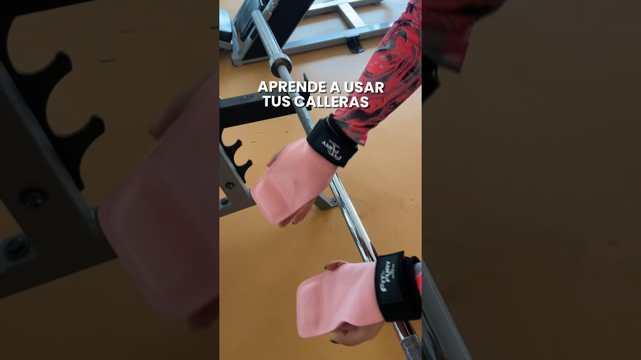 Aprende a colocarte las calleras para tus entrenamientos de fuerza en el gym 