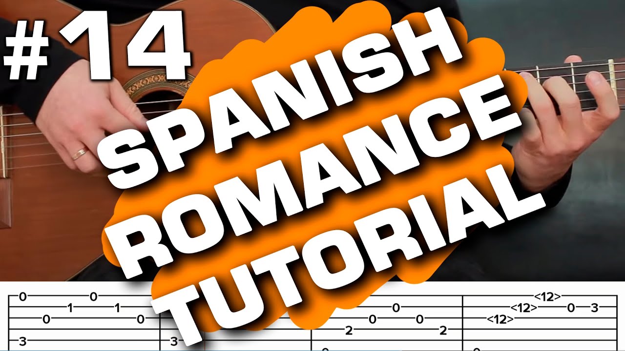romance of the guitar anonymous romance tabs tutorial (guitarclub4you)