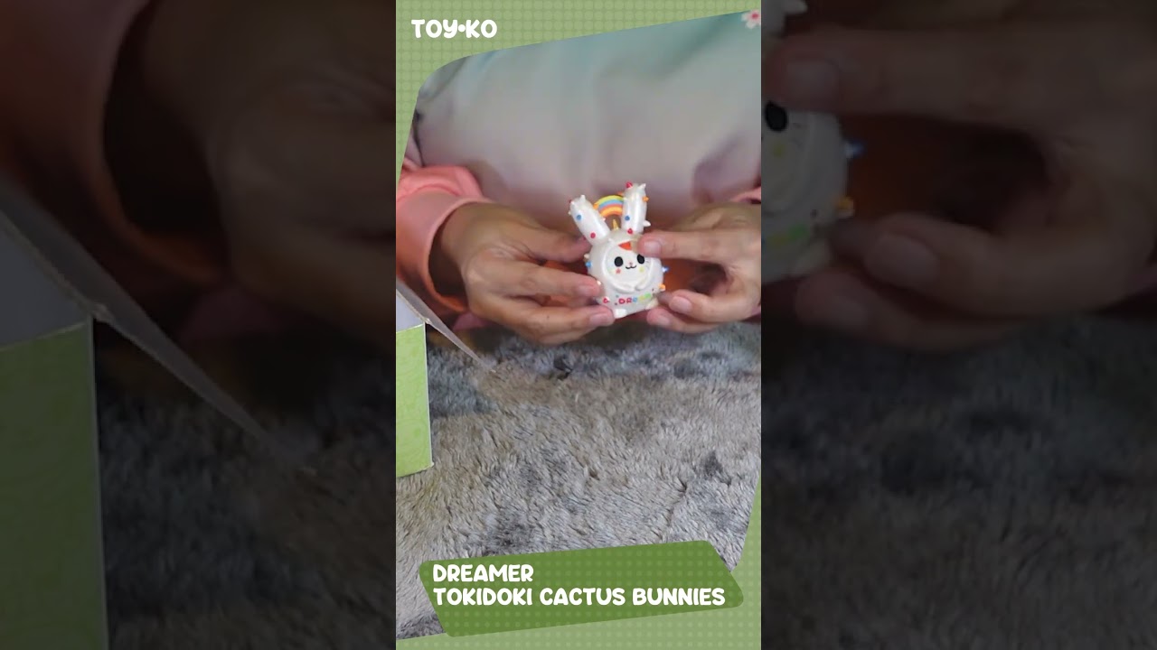 Miniso x Tokidoki Cactus Bunnies - Toy Unboxing (ASMR) Part 4