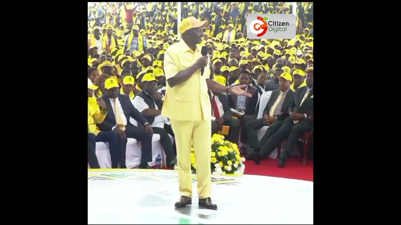 President Ruto- I will make sure that the Party nominations are free, fair, credible and democratic