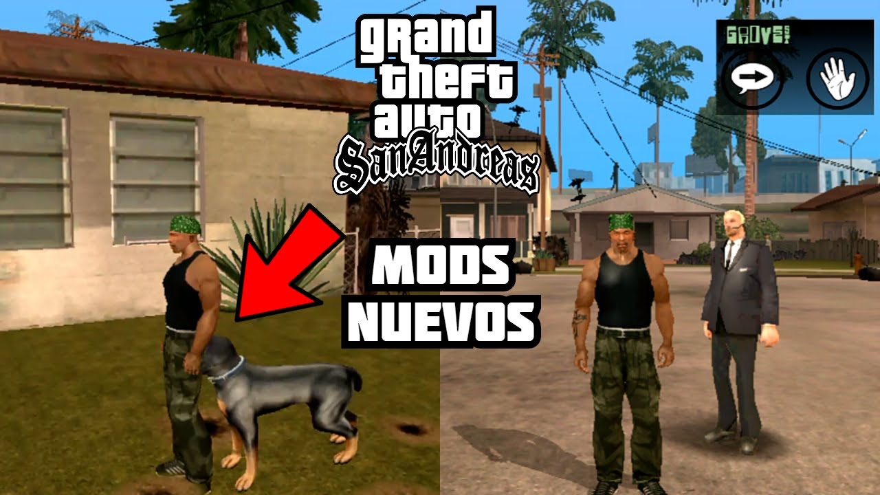 ✅Top 7 Mods Recién Horneados Para GTA San Andreas Android 2020 | MODS NUEVOS GTA SA ANDROID
