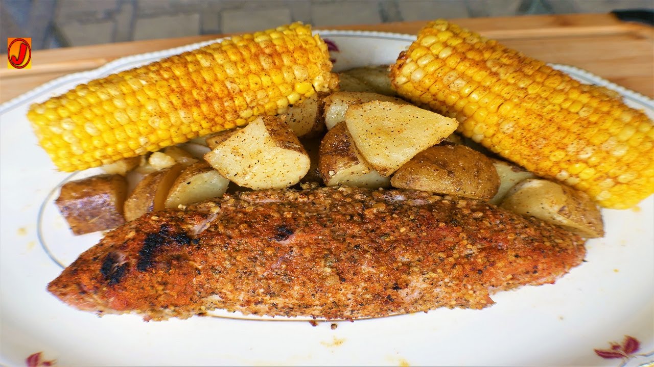 NINJA SPEEDI PORK TENDER LOIN CORN ON THE COB & POTATOES FULL MEAL