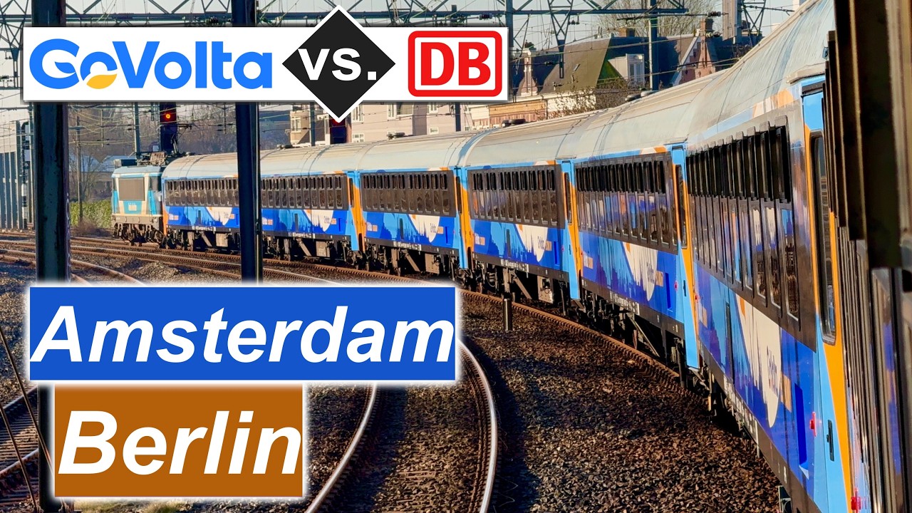 GoVolta: Europe's New No-Frills Train Operator - Amsterdam-Berlin in Comfort Class