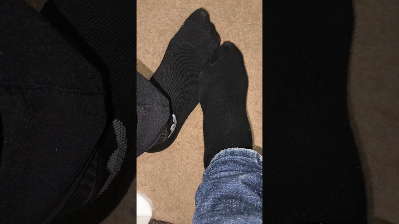 I and my best friend socks|male feet|boy feet|stinky socks | black socks