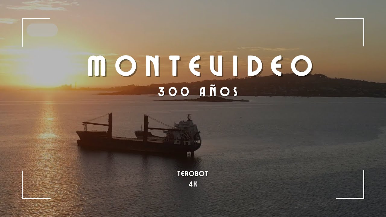 MONTEVIDEO 300 AÑOS | La ciudad en movimiento | URUGUAY Drone 4K