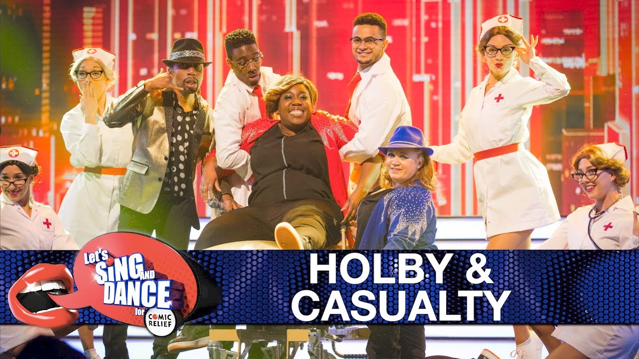 Holby City & Casualty cast perform 'Uptown Funk' - Let's Sing and Dance for Comic Relief
