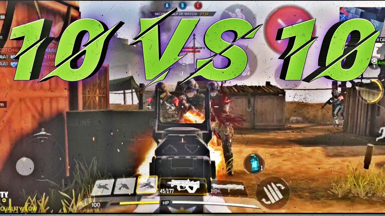 10 vs 10 Gunfight Mode CODM | Ectype Gaming