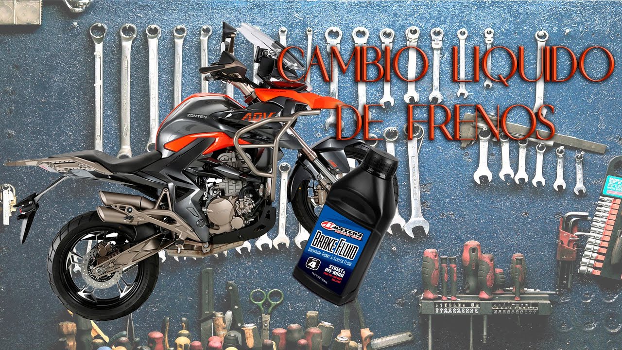 Cambio liquido de frenos Zontes ZT310 T2 (2021)