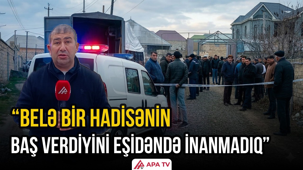 Gəncədə dəhşət: Ata oğlu tərəfindən qətlə yetirildi – ŞOK TƏFƏRRÜATLAR | APA TV
