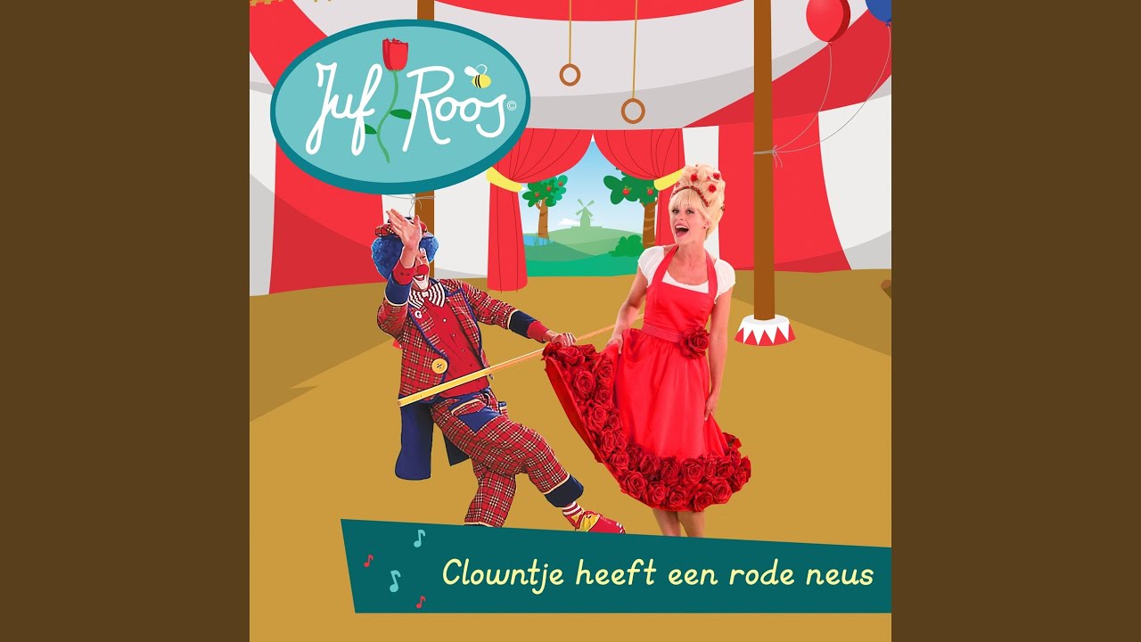 Clowntje heeft een rode neus