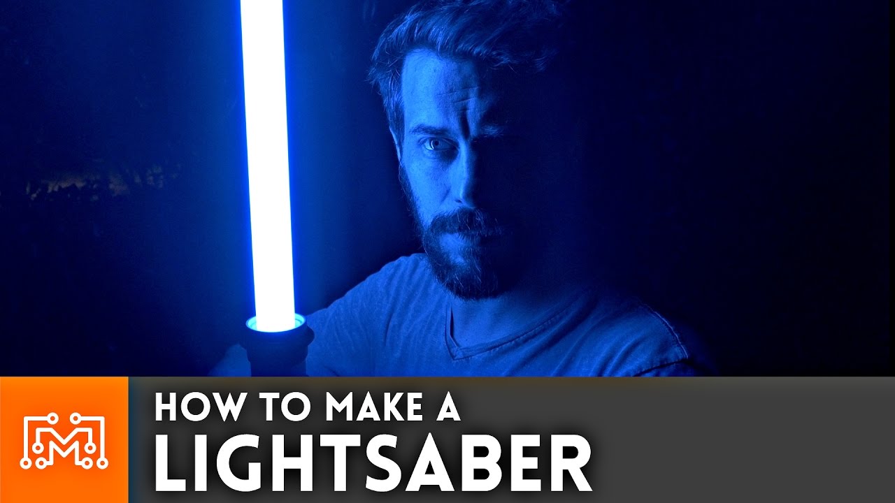 How to make a Lightsaber ( for Star Wars Day ) | I Like To Make Stuff