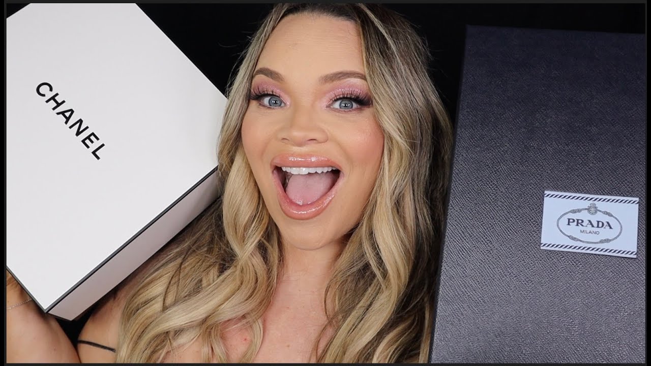 ASMR Chanel + Prada Unboxing