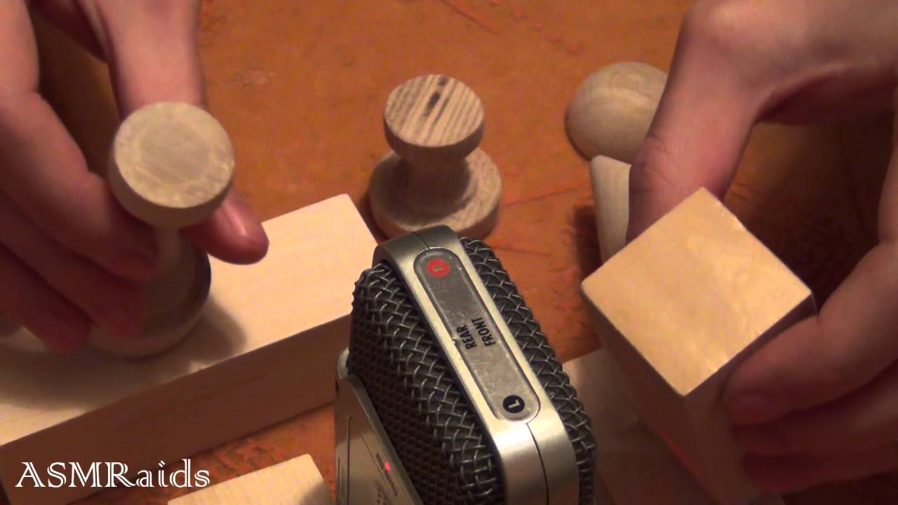 1 hour of (ASMR) Wood Tapping #1-5