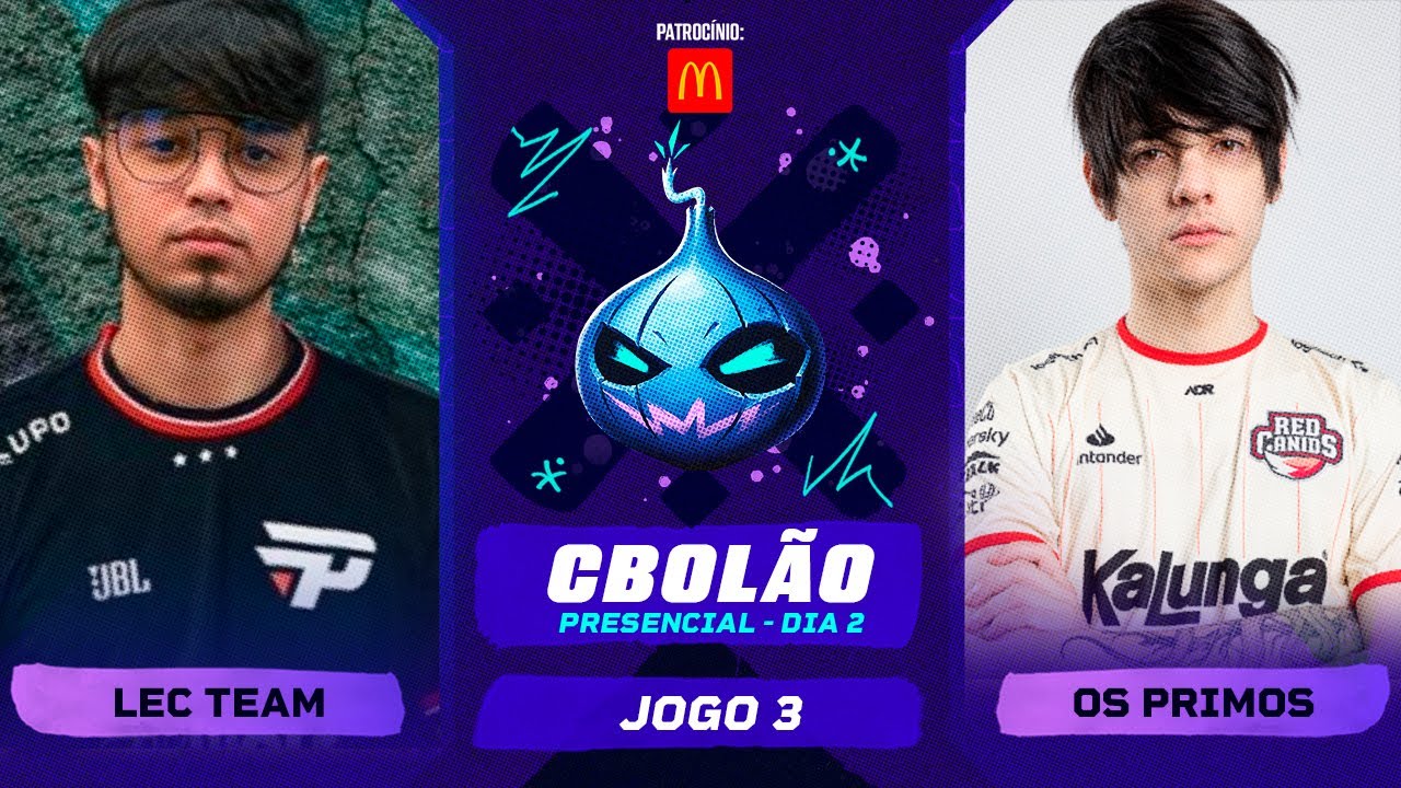 LEC TEAM x OS PRIMOS - CBOLÃO 2023 - Titan vs Aegis - 2º Fase - DIA 2