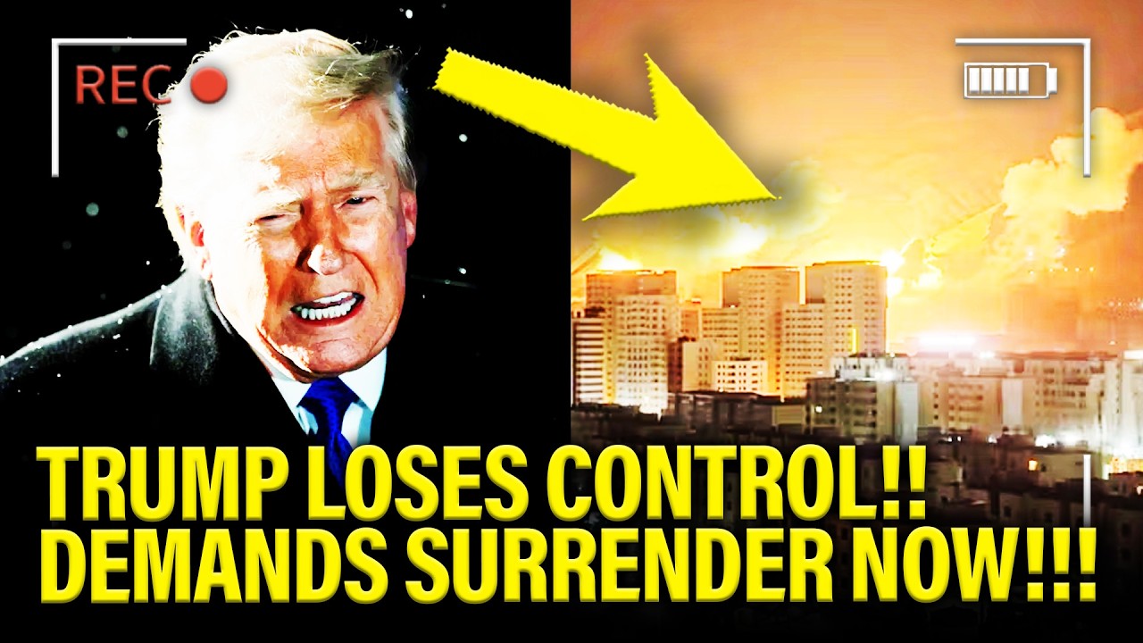 Trump LOSES IT as WAR CRASHES TERM..CALLS FOR SURRENDER!!