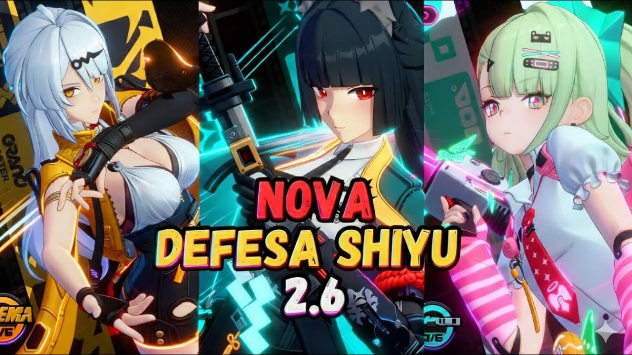 ZZZ 2.6: Defesa Shiyu Rank S+ | Gameplay Bruta PS5 (Miyabi, Yixuan & Ye Shunguang) 4K
