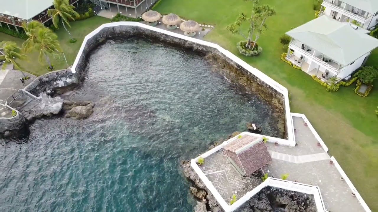 Beautiful Madang town Aerial view-DJI Mavic Mini