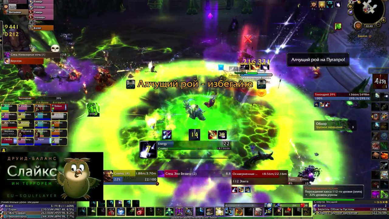 The Nighthold - Tichondrius Mythic / Цитадель Ночи - Тихондрий Эпохальный