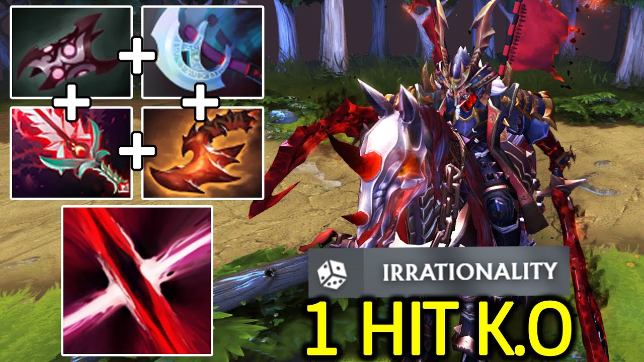 Chaos Knight Aggressive Plays &ndash; 1 Hit K.O Overpower Build Dota 2