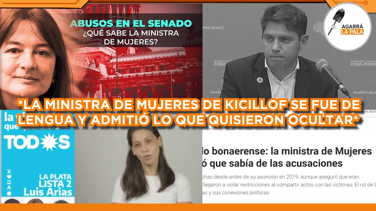 LA MINISTRA DE MUJERES DE KICILLOF SE FUE DE LENGUA Y ADMITIÓ LO QUE QUISIERON OCULTAR EN EL SENADO