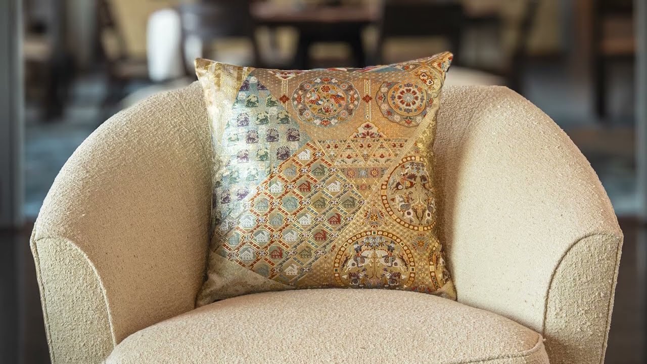 Kimono CUSHION – Upcycled Elegance for Modern Homes