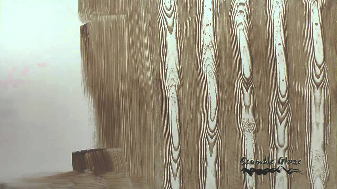 VESALUX Acrylic Scumble Glaze | Faux Wood Grain