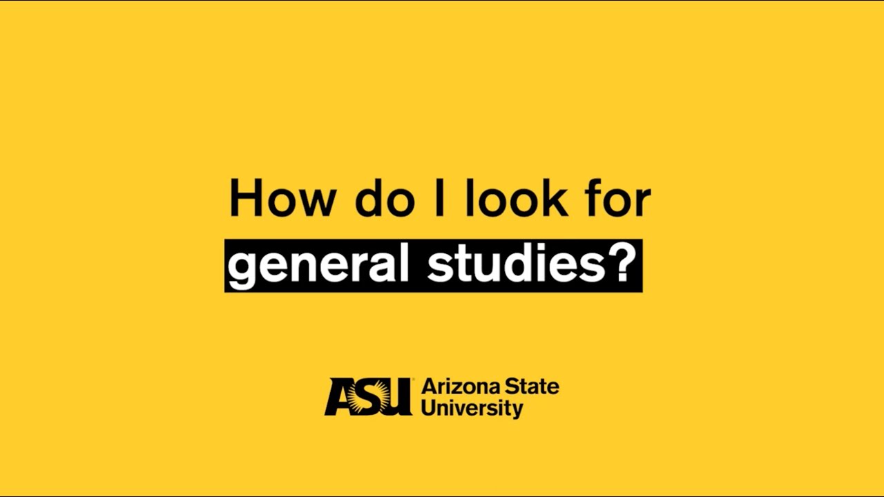 How do I find classes to meet general studies