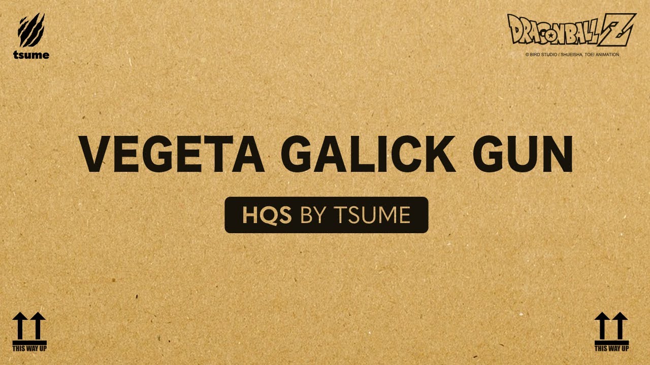 Unboxing Vegeta Galick Gun HQS by Tsume