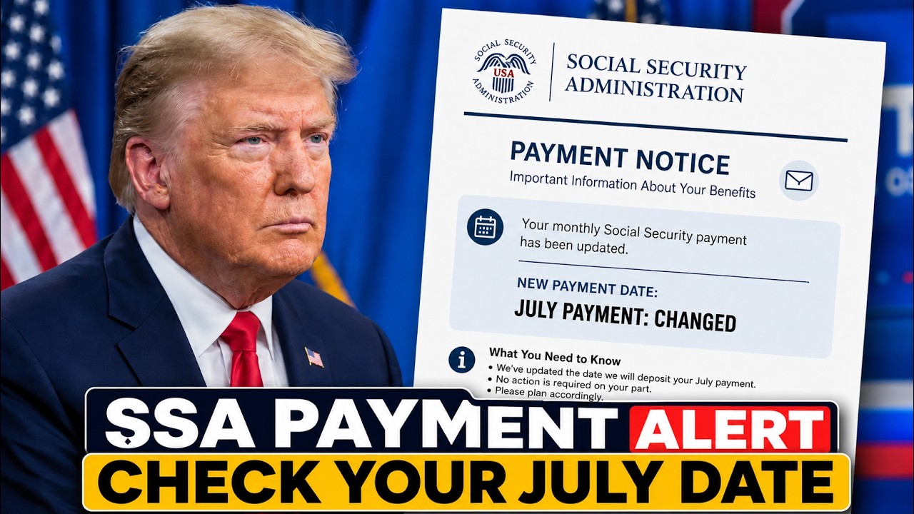 🚨 WARNING: Are July SSA Payments Delayed? Check Your Exact Date Here!