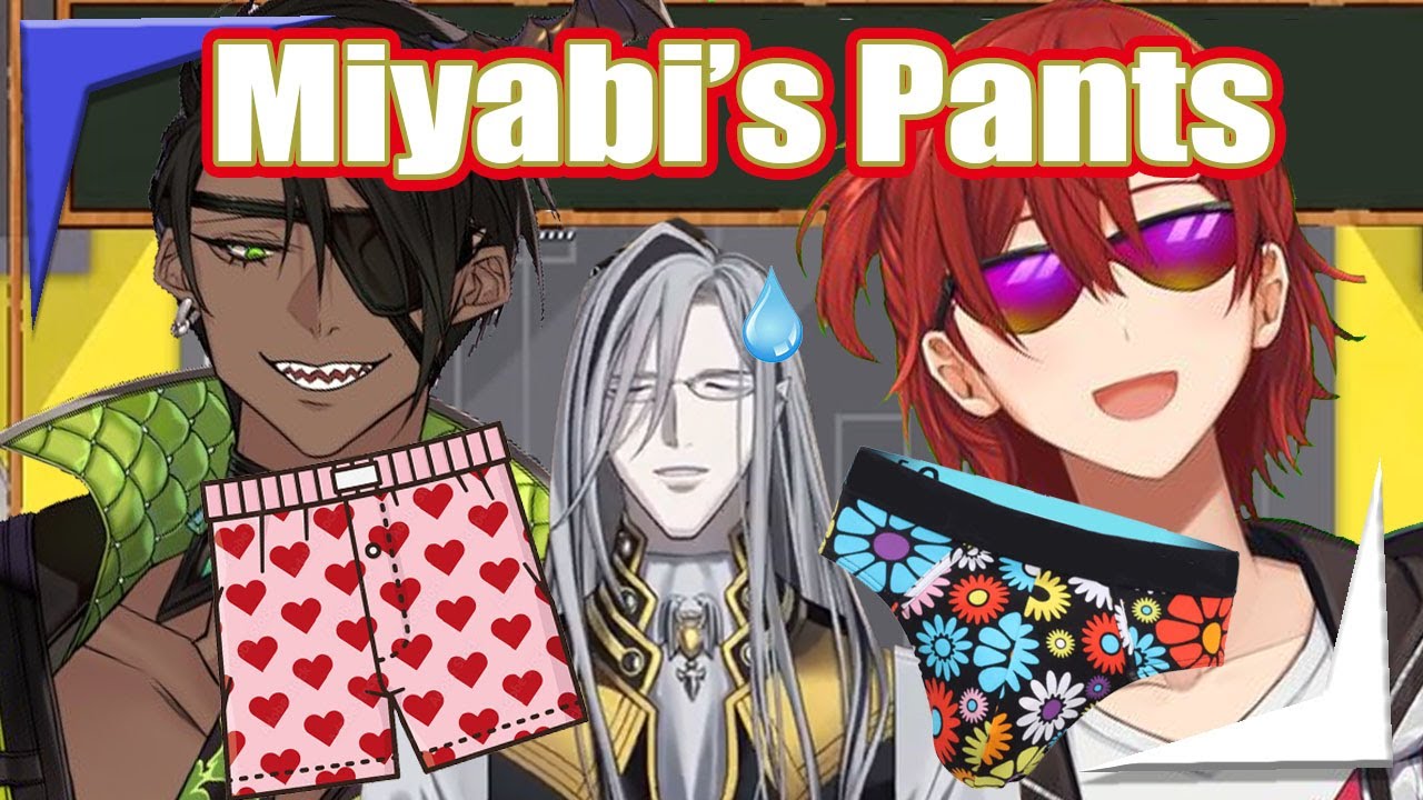Grandpire is tormented by Oga and Miyabi's unrelenting pants 【Holostars EngSub】