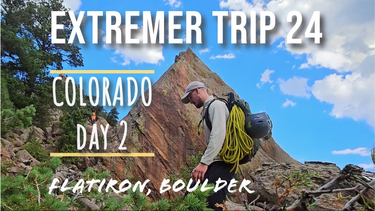 EXTREMER Trip 2024 Colorado: Day 2- Climbing The Maiden in Boulder CO