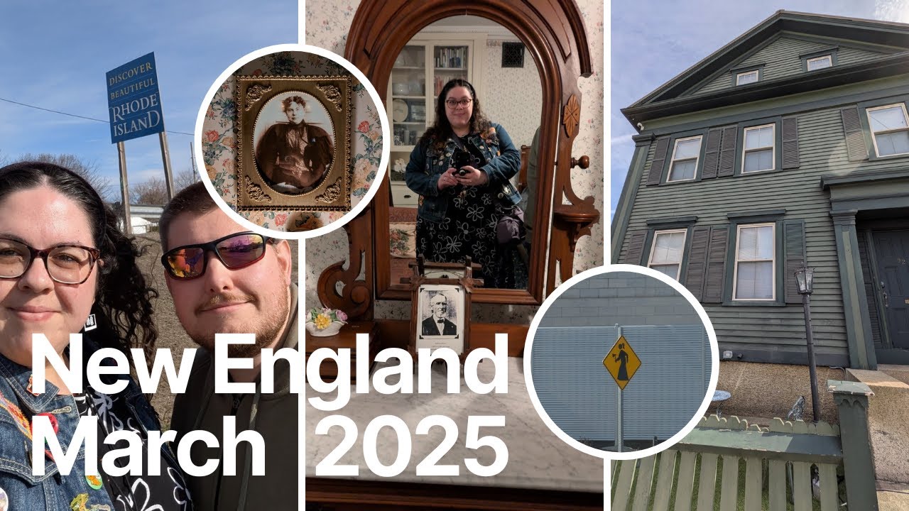 New England March 2025 - Day Three (Lizzie Borden House & Haul, Chick-fil-A and Panda Express)