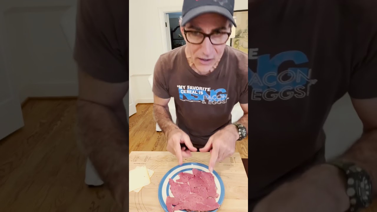 Pastrami sandwich with no bread! #NSNG #NSNGLifestyle #StayMotivated