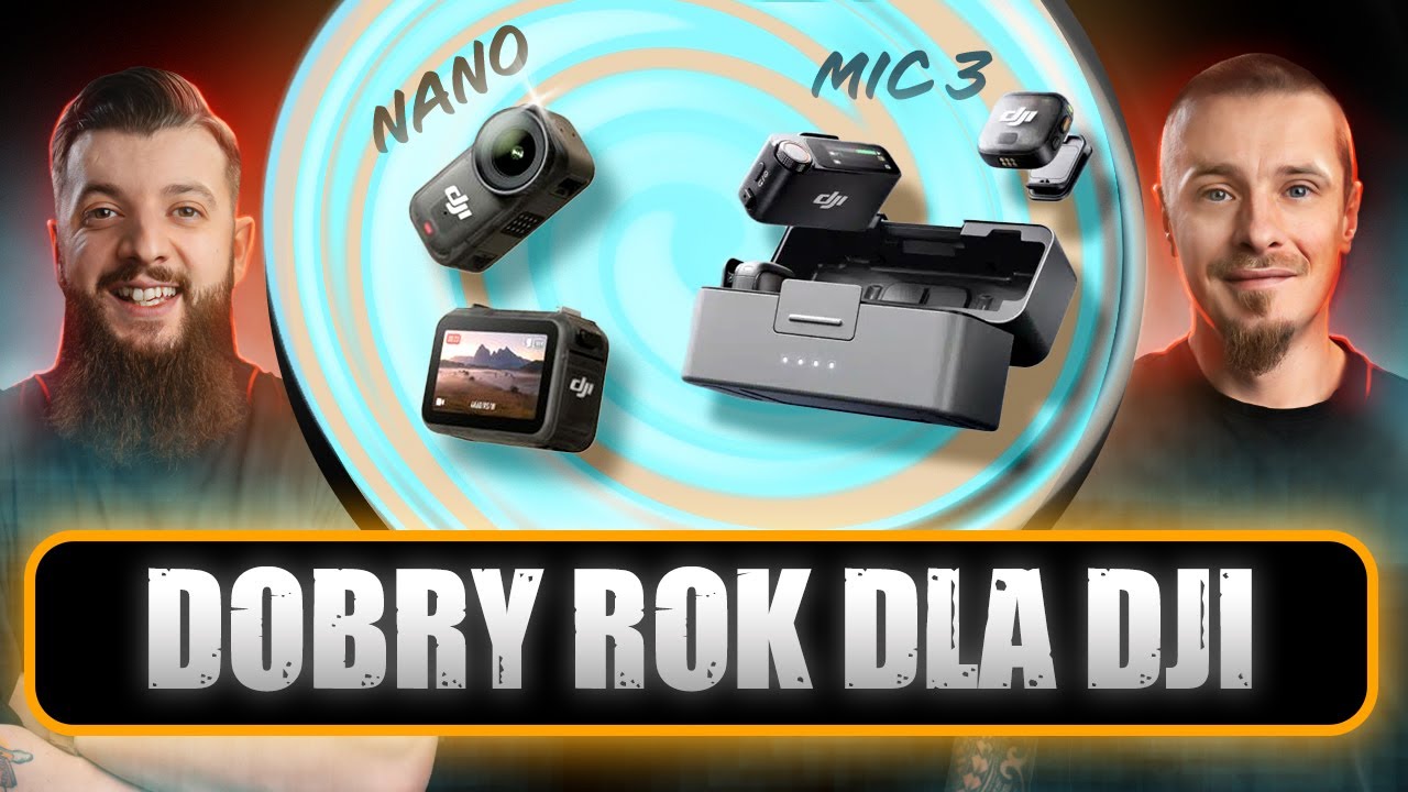 DJI Osmo Nano vs Insta360 Go Ultra! Czy DJI Mic 3 to hit mikrofon&oacute;w?