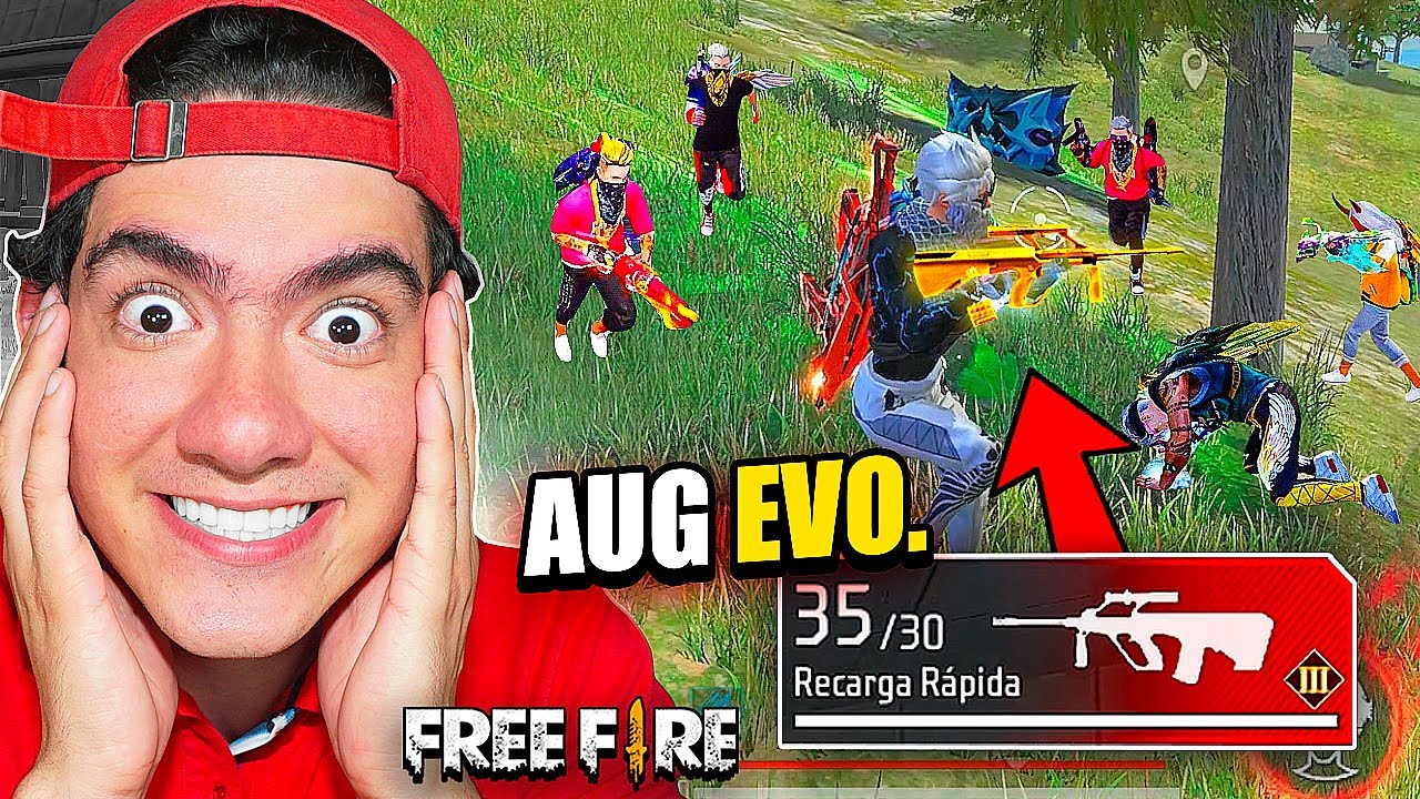 USE LA AUG CON 3 CHIPS en LA ACTUALIZACION de FREE FIRE y ME SORPRENDI !! | TheDonato