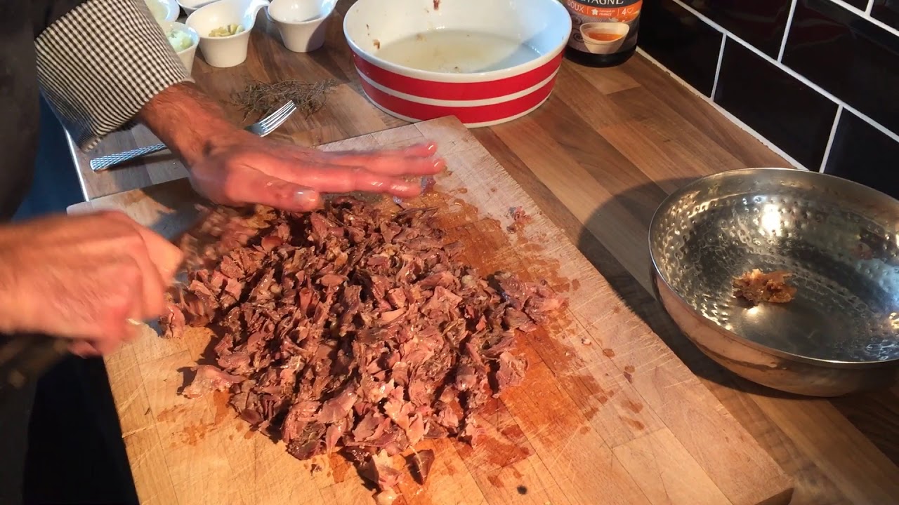 Rillettes de canard au cidre
