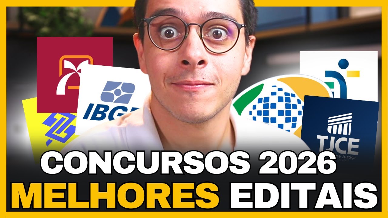 MELHORES CONCURSOS PÚBLICOS PARA 2026 [PANORAMA ATUALIZADO]