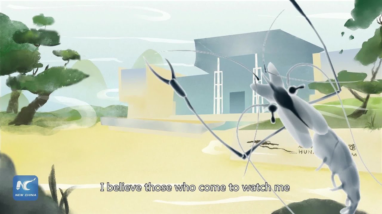 Time travel with cultural treasures Epi 7. Shrimp by Qi Baishi
