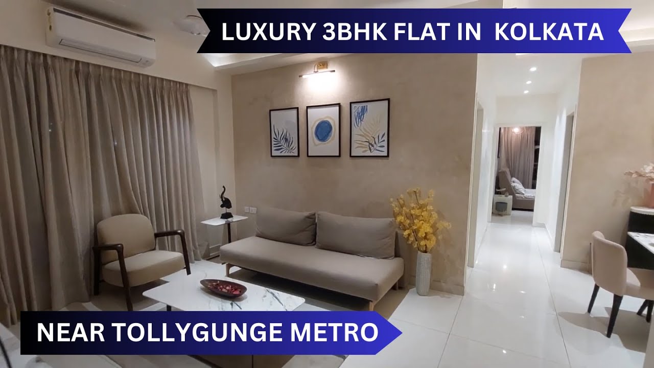 Luxury 3Bhk Flats In Central Kolkata📞8100293325 | Near Tollygunge Metro #property #flats #3bhk #home