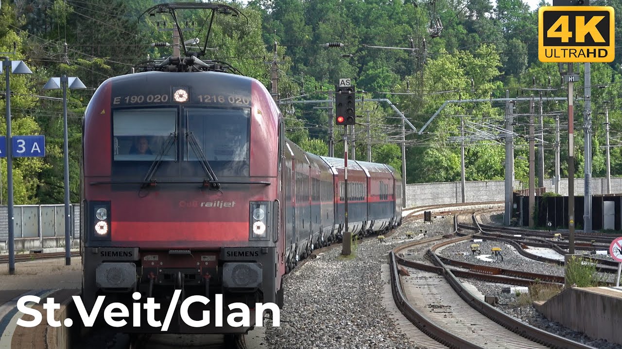 Osterreichisch Züge Vlog #116 - St.Veit/Glan Bahnhof 13.07.2023