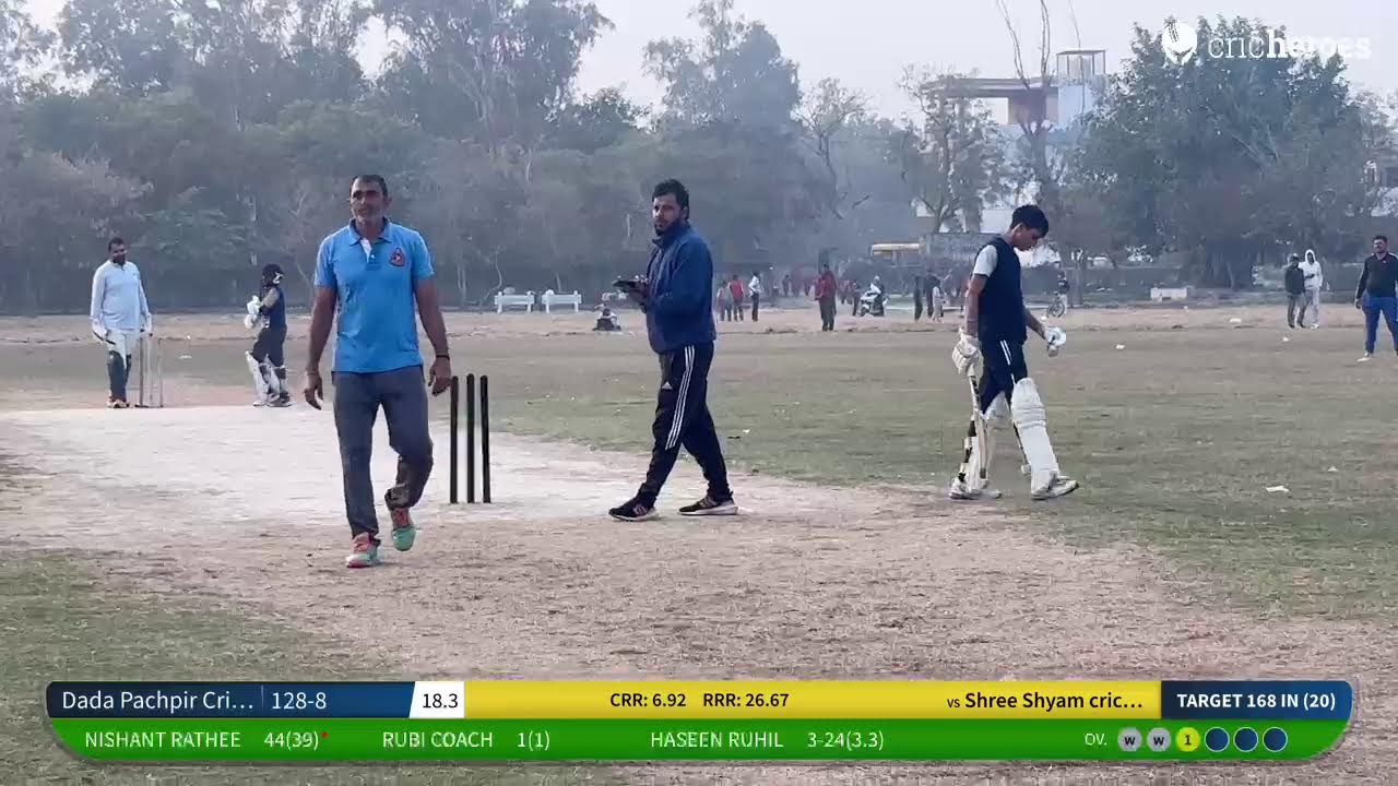Dada Pachpir Cricket Club.Asanda vs Shree Shyam cricket club Rohad | Live - Bahadurgarh chhara cri…