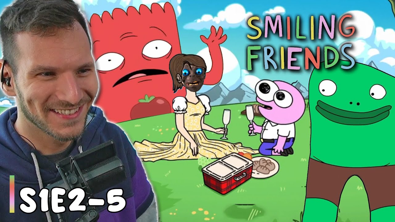 Smiling Friends Reaction | Episodes 2-5 | WHAT IS HAPPENING!?