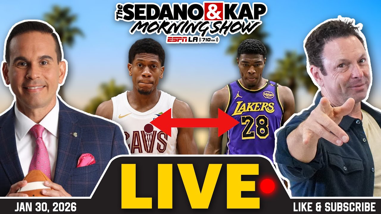 Lakers Trade Rumors Heating Up! | Jim Gray Joins + more! - Sedano & Kap Morning Show 📲